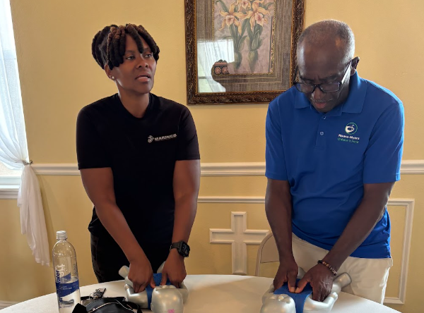 CPR Workshop Empowers Eagles to Be Prepared On and Off the Course